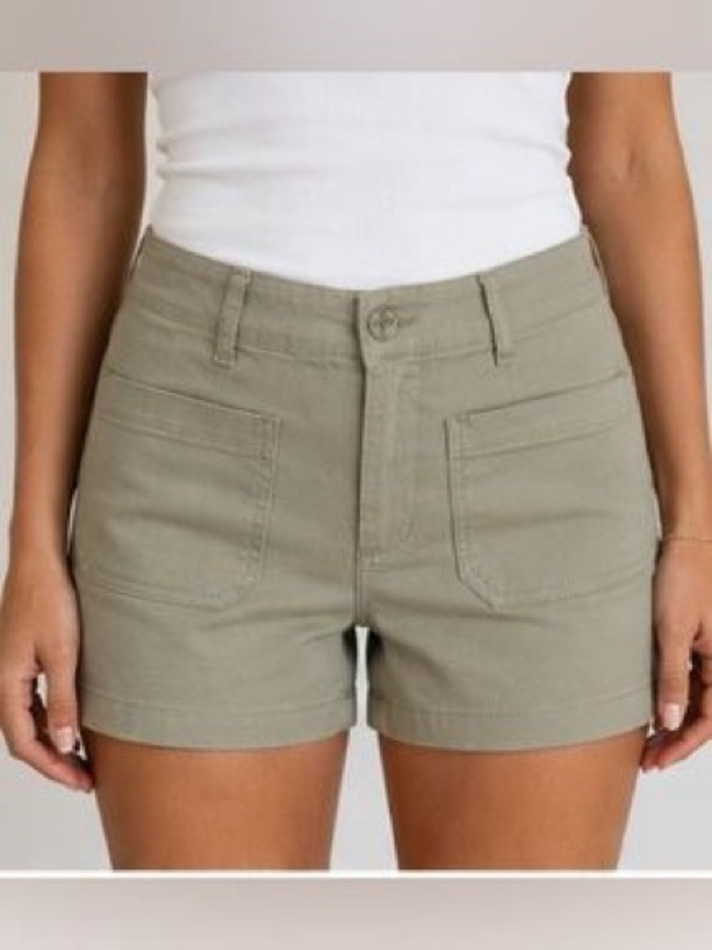 Khaki olive Women's Shorts